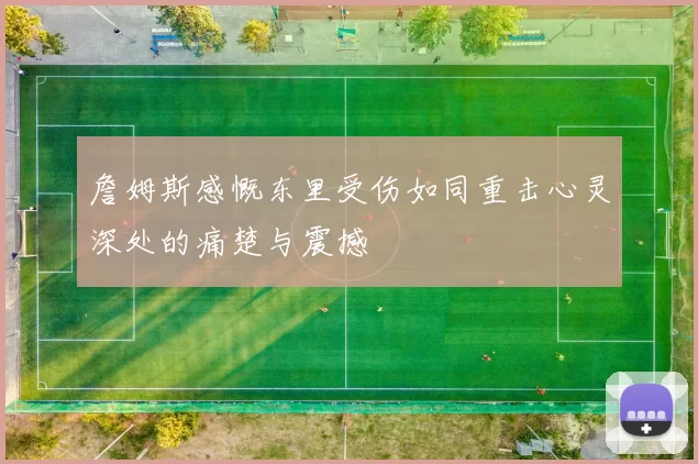 詹姆斯感慨东里受伤如同重击心灵深处的痛楚与震撼